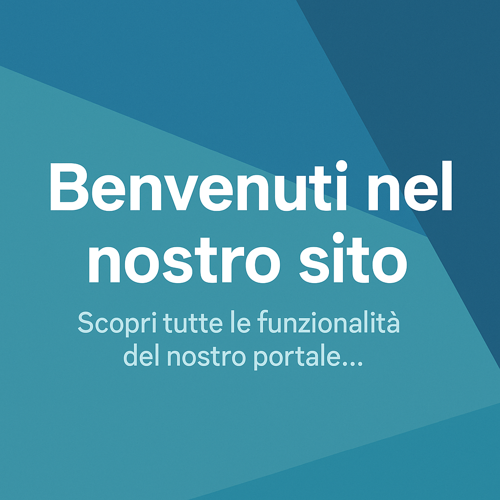Immagine di Benvenuto nel nostro sito